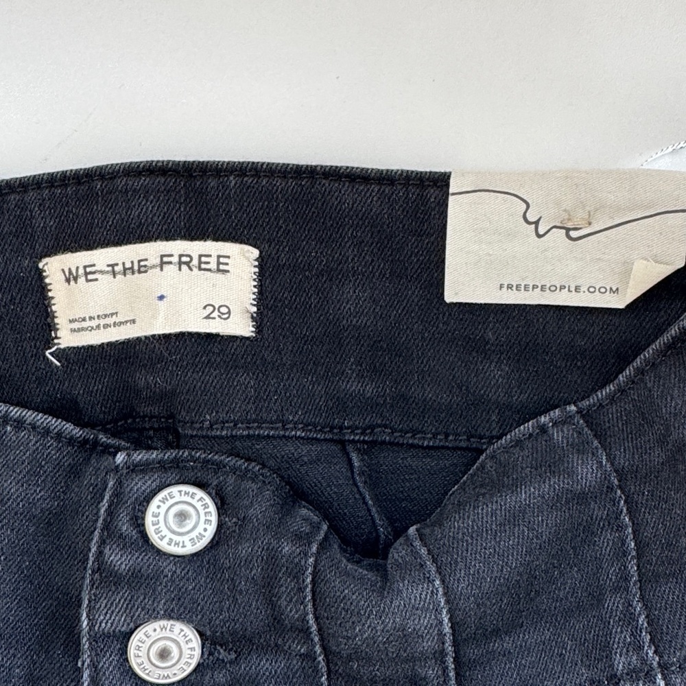 NWT Anthropologie Free People We The Free Jade Crop Flare Jeans Size 29 - Picture 5 of 9